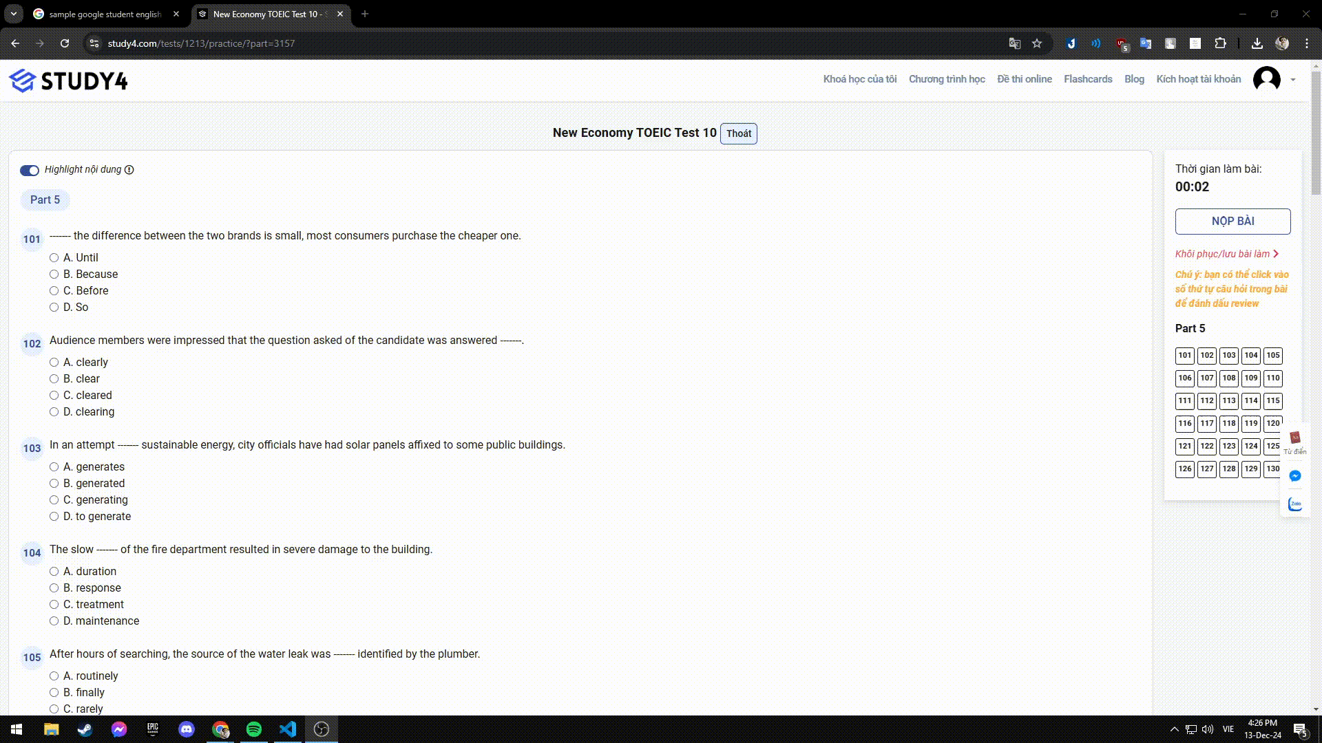 What Should I Input demo - solving a question from a screenshot